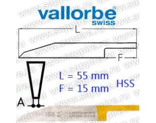 Штихель VALLORBE  SMALL    Flach        LOM-0401- 6        HSS