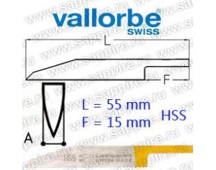 Штихель VALLORBE  SMALL   Spitz          LOM-0403-2/0    HSS