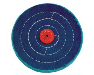 Круг муслиновый голубой  6х50